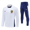 Portugal Trenings Collegegenser 2024-25 Kvart-Zip Hvit - Herre